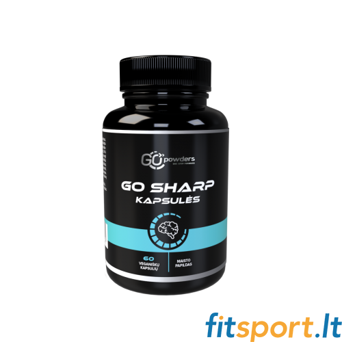 Go Powders Go Sharp 60 капс. (для памяти, концентрации и работоспособности) 